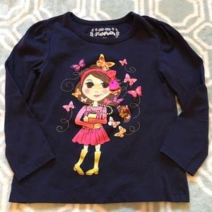 Little girls long sleeve shirt